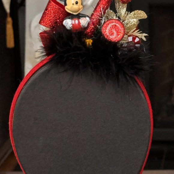 Christmas Headband, Mickey Mouse Hair Accessory, Disney Inspired Gift, Holiday main image 14